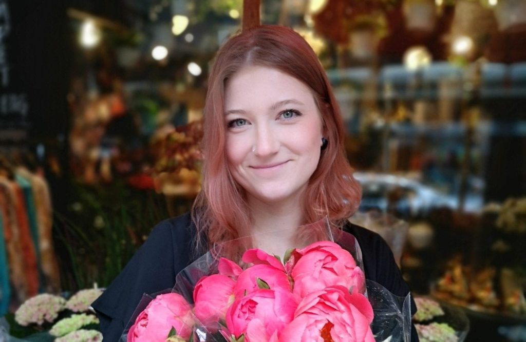 Blomsterdekoratør Ingrid Marie Aarre