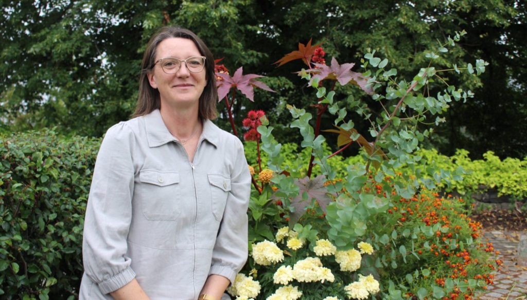 Barbara Sollibråten er grøntanleggsforvalter ved Norges grønne fagskole - Vea
