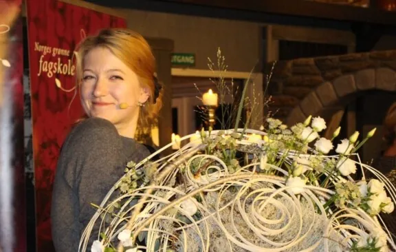 Blomsterdekoratør Ingrid Marie Aarre
