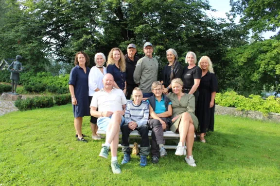 Gruppebilde av ansatte ved Norges grønne fagskole - Vea