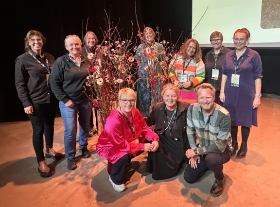Bidragsytere på fagdag Grønn helse