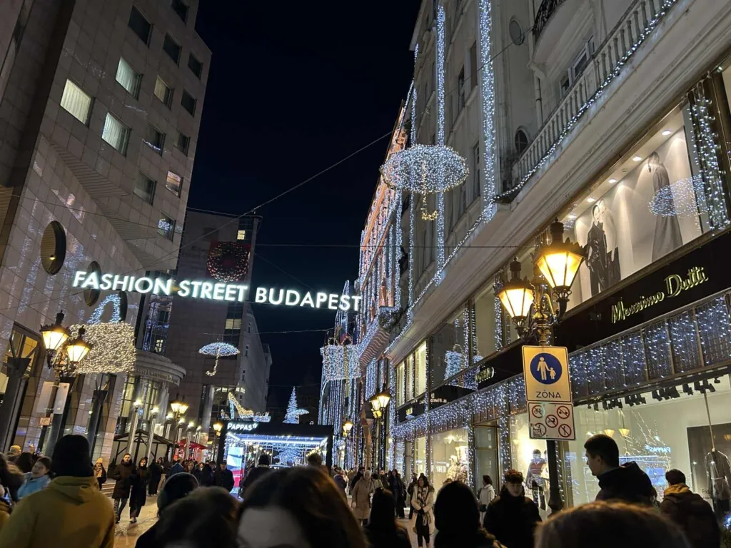 Fashion street Budapest