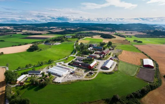Oversiktsbilde av Mære landbruksskole